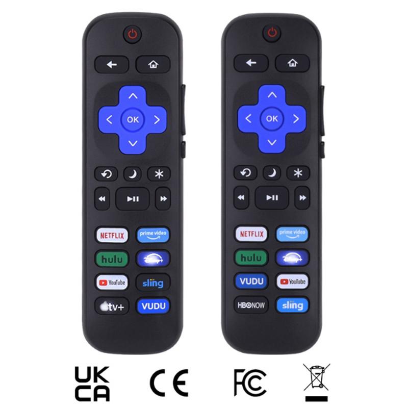 Universal Remote Control for Roku TV Infrared Controller for TCL /Hisense /Insignia /Element/Westinghouse /Hitachi with 8 Hot Keys