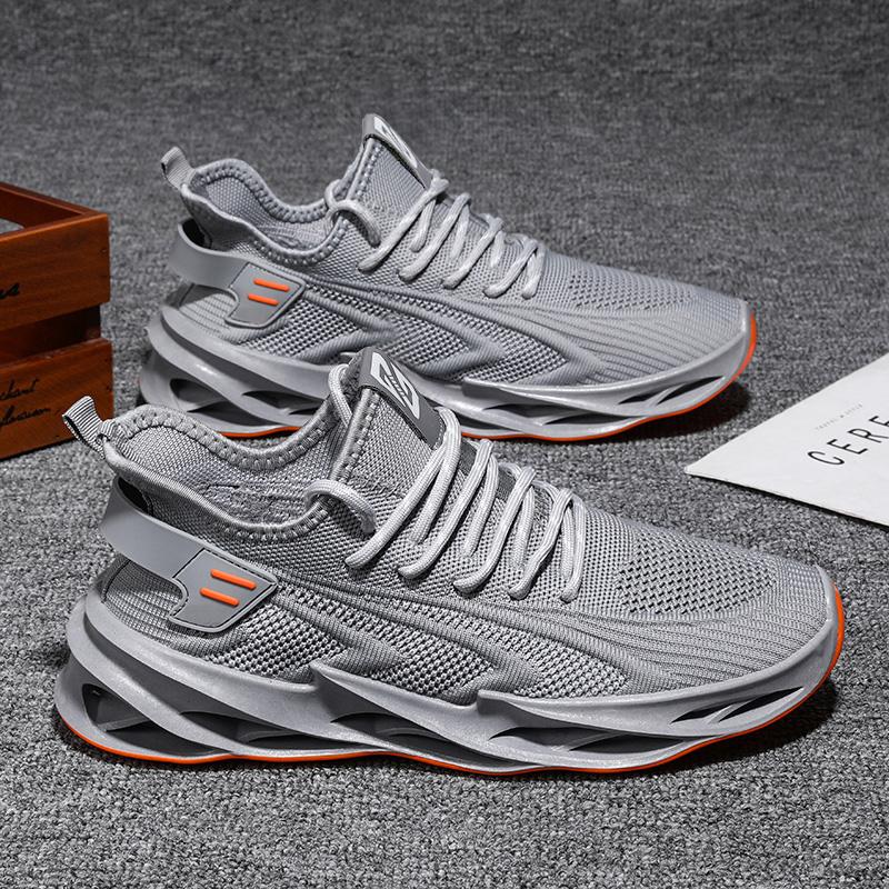 Мужские универсальные сетчатые повседневные кроссовки Легкие дышащие беговые кроссовки на шнуровке Модный тренд Мужские теннисные туфли 2025