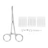 Professional Piercing Kit Stainless Steel Piercing Pliers Body Piercing Needle (Triangular Open Plier)