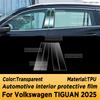 For VOLKSWAGEN TIGUAN 2024 2025 Panel Dashboard Navigation Automotive Interior Protective Film TPU Anti-Scratch Accessories