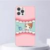 Мудрость Зубы Стоматолог Зуб Мягкий Чехол Для iPhone 16 17 Air 16E 15 Plus 11 12 13 Mini 14 Pro Max Чехол Для Телефона Apple 7 8 SE Coque Fu