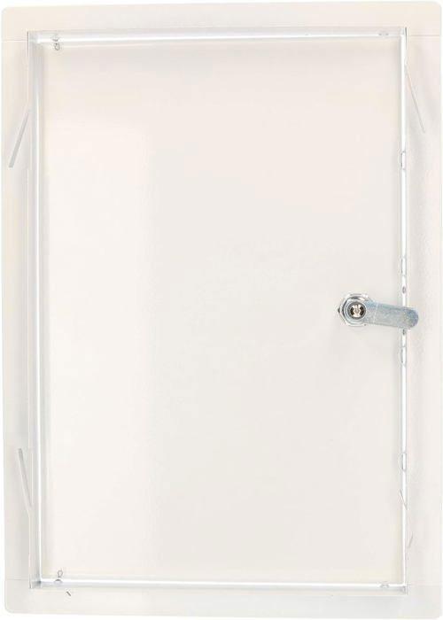 Trappe De Visite - KOTARBAU - 20 X 40 Cm - Métal - Blanc - Accès Facile