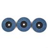 Blue Grinding Wheel Flap Discs Flat For Angle Grinder Sanding Discs
