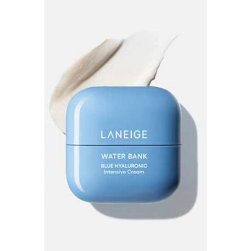 LANEIGE Крем Water Bank Blue Hyaluronic Intensive 50 мл – Интенсивное увлажнение, Восстановление сухой кожи, Укрепление барьера, Корейский