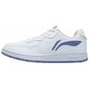 Li Ning Trendy Casual Non-Slip Wear-Resistant Low-Top Skate Shoes Women Sneakers White Blue AGCR318-3