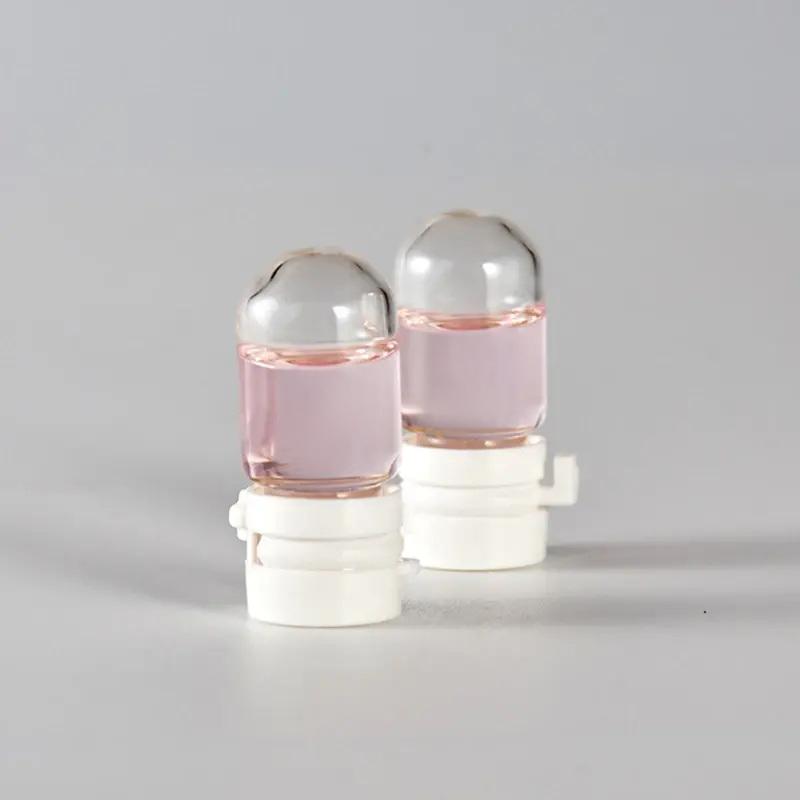 10Pcs Makeup Remover Mini Glass Bottles 1.5Ml Travel Sample Essential Oil Essence Liquid Skin Care Cosmetics Empty Bottles