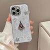 Korean Ins Three-dimensional Glue Christmas Tree Suitable for IPhone16promax Mobile Phone Case Apple 1513
