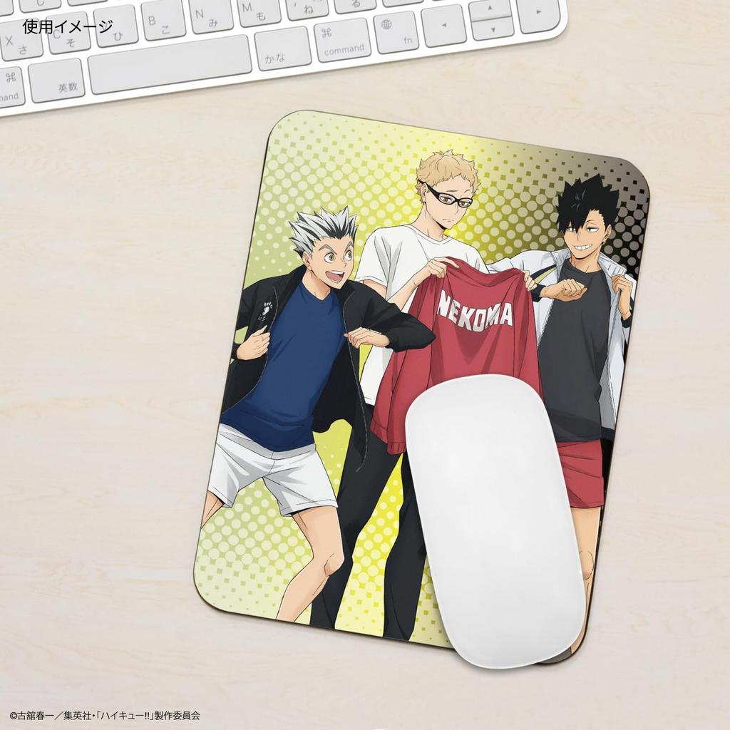 Gourmandise Collectible Mouse Pad Bokuto Haikyu!! Tsukishima, Kuroo, BHIK-16C