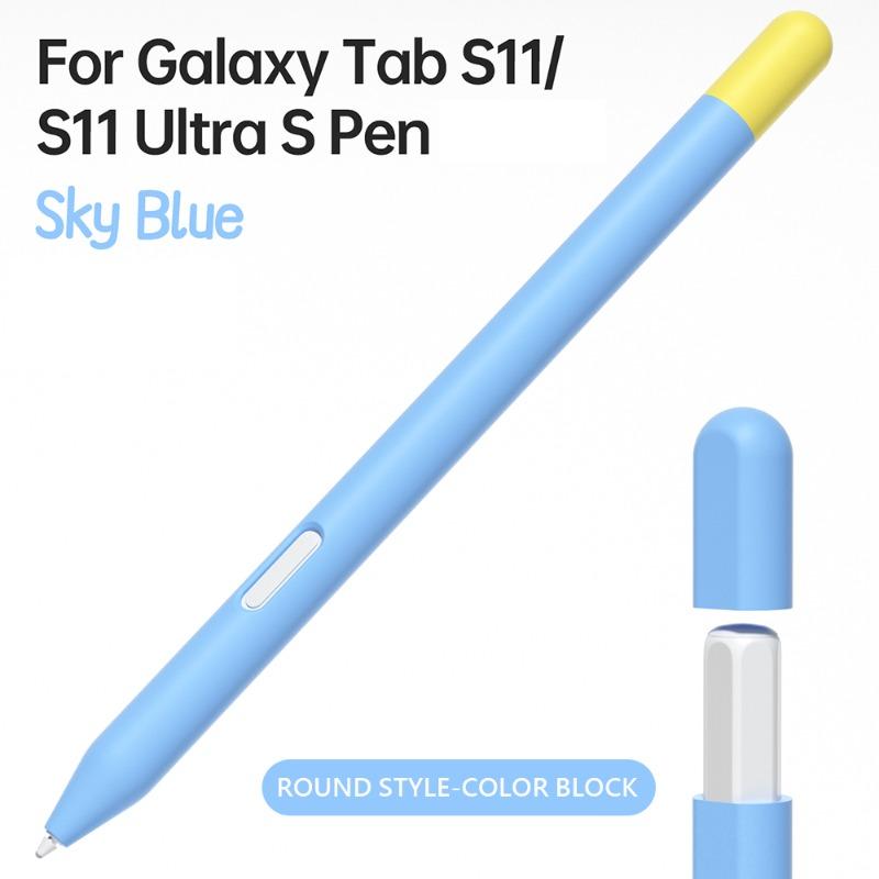 Мягкий чехол-пенал для планшета Samsung Galaxy Tab S11 S11 Ultra, стилуса, защитная крышка, мягкий силикон, ударопрочный, противоскользящий
