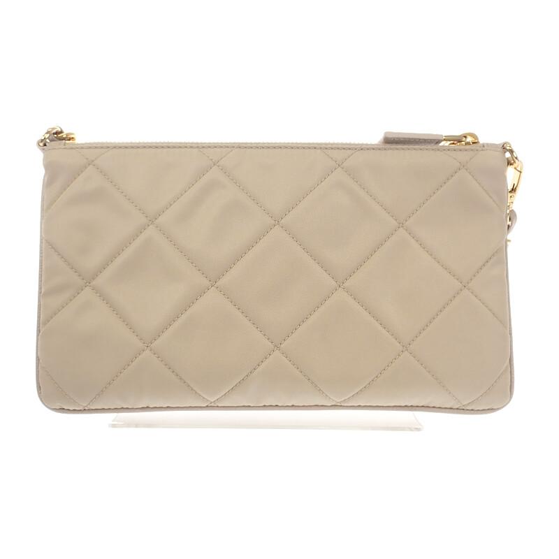 Prada 1NI054 Сумка бежевая Женская