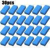 5/30PCS Car Ceramic Coating Sponge Applicator Glass Nano Wax Coat Sponges Blue Square Sponge and Cloth Car Cleaning Brush