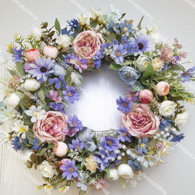 70/50/40/30/20 см Новый свадебный centerpiece, Цветочный венок, Декор со свечами, Роза, Зеленый лист, Цветочная композиция, Рождество