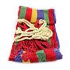 1 Pcs Thick Canvas Hammock Double Hammock Outdoor Camping Backpackaging Leisure Swing Portable Hanging Bed Wooden Stick Hammock