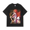 Стирка: 275 г/м² Футболки 100% Хлопок One Piece V41 Принт Нами Унисекс Тяжелый Хлопок Футболка