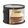 Hat Box Convenient Round Travel Hat Box Organizer Wear-Resistant Hat Organizer Hat Storage Organizer