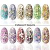 12 Grid/box Mixed Size Hexagon Nail Glitter Sequins Shiny Flakes Nail Art Decoration