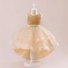 European & American Sequin Princess Trailing Tulle Dress for Girls - Wedding & Performance
