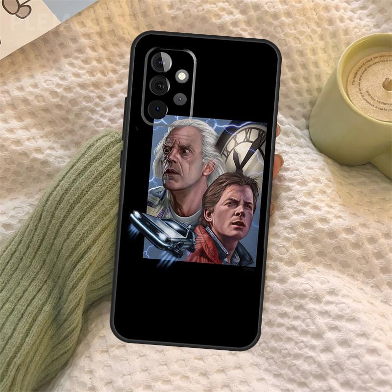 Back to the Future Phone Case For Samsung Galaxy A12 A32 A52 A22 A72 A31 A51 A71 A50 A70 A21S A52S A53 Cover