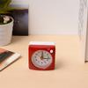Simple Battery Operated No Tick Number Clock Alarm Clock Bedside Clocks Home Decor