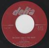 7-дюймовая пластинка JAMES BROWN THE FAMOUS FLAMES Oh Baby Dont You Weep D3212 Delta 1964 Канада SoulFunk Б/у