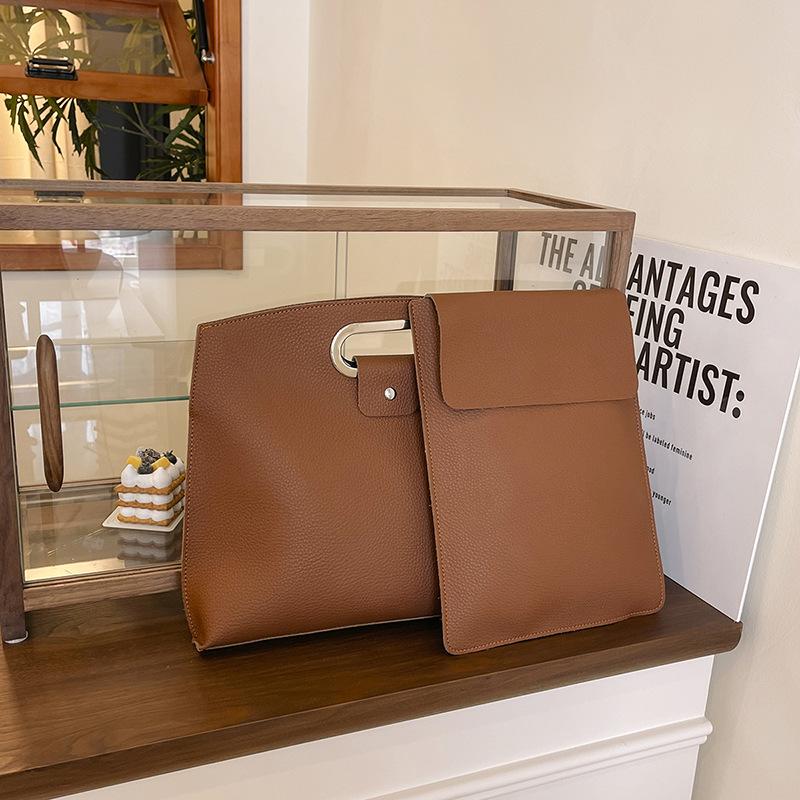 Bags Women's 2025 New Fashionable Large Capacity Tote Bag for Commuting To Work Laptop Bag Women's Briefcase