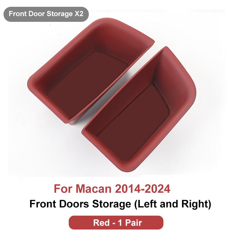 Для Porsche Cayenne Macan ящик для хранения ручек дверей автомобиля передняя задняя дверь органайзер ключи держатель телефона аксессуары для салона автомобиля с левым рулем