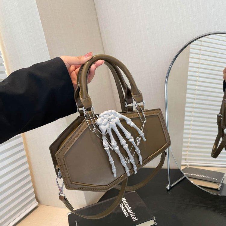Women handbag funny shoulder bag for women pu crossbody bag