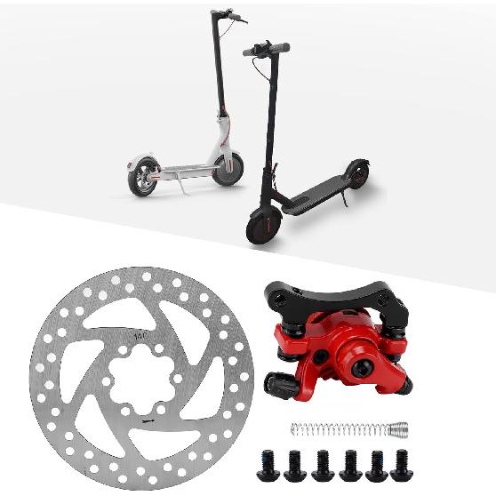 Brake Accessories, Brake Disc Caliper Set Stainless Steel Rustproof for Electric Scooter