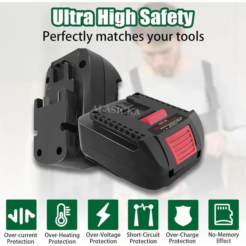 Переходник для аккумулятора Bosch 18V PBA BOSC18BS Адаптер аккумулятора Преобразование в для Bosch 18V Аккумулятор Работа для Bosch 18V GBA Электроинструменты