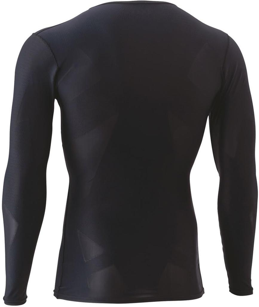 Рубашка с длинным рукавом Uni V-образный вырез рубашка с длинным рукавом STBA1023 черный M [Yonex] 007