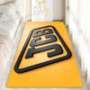Excavator J-JCB logo Hallway Carpet Non-Slip Laundry Room Mat Laundry Decor Balcony Child Living Room Toilet Rug