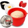 Silicone Liners for KitchenAid 5-quart Mixer Bowl Reusable Bowl Covers for Storage Mixing Heat-Resistant Baking Accessory