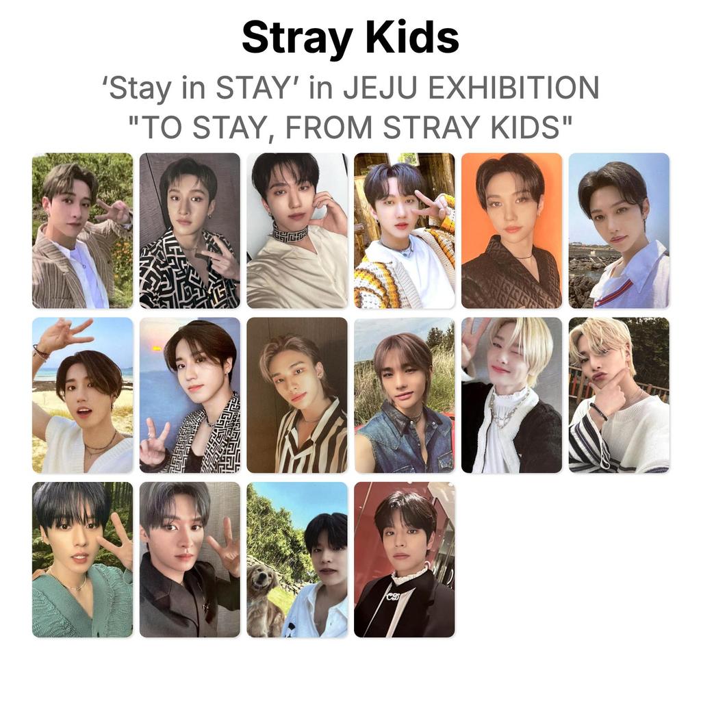 Stray Kids «Stay in STAY» на ВЫСТАВКЕ В ЧЕДЖУ «TO STAY, FROM STRAY KIDS» Официальная фотокарточка