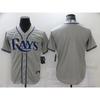 Mens Tampa Bay Rays MLB Embroidered Baseball Jersey Short Sleeve Loose Fit Sport Tee
