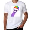 Quirky Emu - Rainbow Hat T-Shirt Man T Shirt Cotton High Quality T Shirt Man Luxury T-Shirt