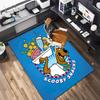 Halloween cartoon comedy adventure movie Scooby-Doo carpet is suitable for living room and bedroom doormats office balcony decorative carpet V15
