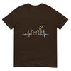 Heartbeat Cat Lover Animal Silhouette Cute Cat Tshirt