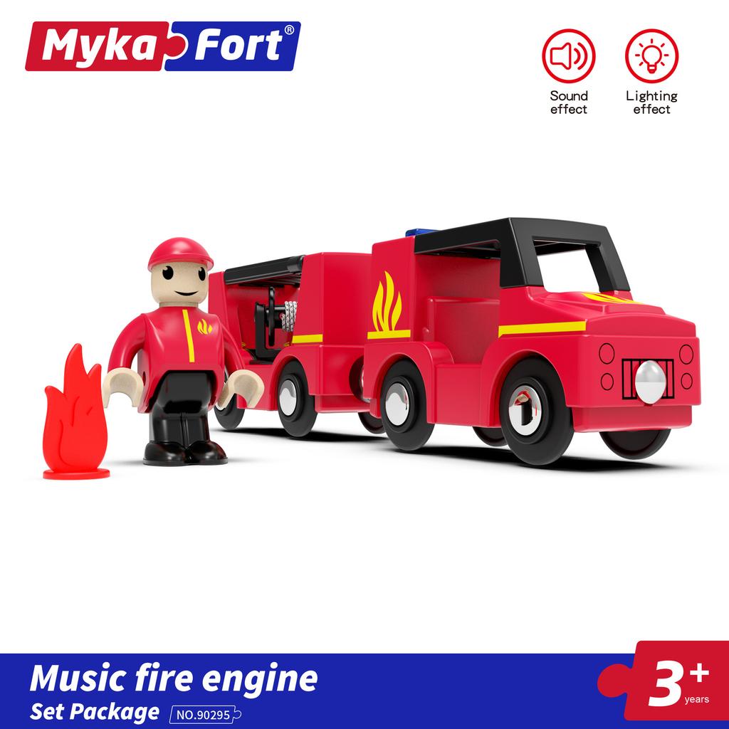Звуковая и световая дорожная машина полицейский участок пожарная спасательная сцена детский игровой домик игрушки