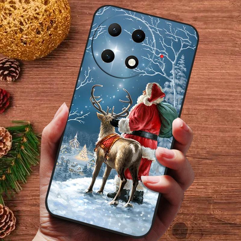 Рождественская расписная обложка для Tecno Camon 30S Pro Чехол Силиконовый Мягкий Фундас для Camon 30 Premier Camon30 4G 30 Pro 5G Чехол для телефона