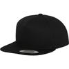 Flexfit Classic 5-Panel Snapback Cap - Noir / Noir