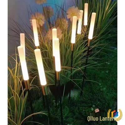 Светодиодный светящийся колос пшеницы, уличный садовый светильник - акриловая матовая тростниковая палка