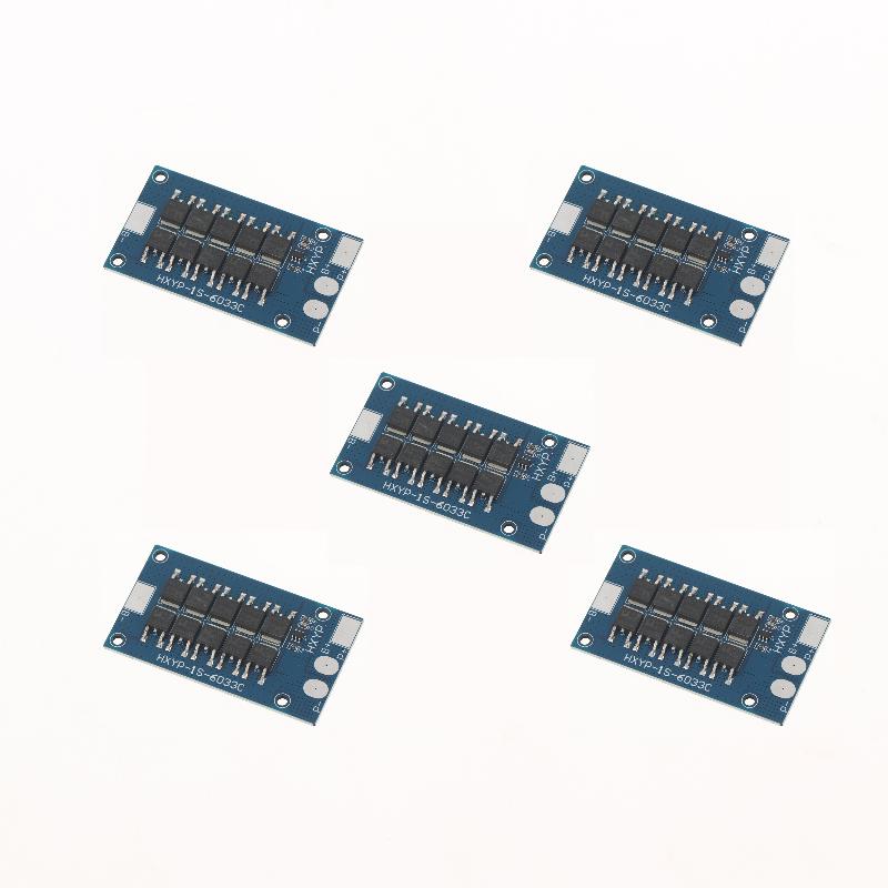 1/5 шт. 1S BMS 30A 3,2 В LiFePO4 / 3,7 В Плата защиты литиевой батареи с ячейкой 18650 Короткое замыкание Перезаряд/Переразряд+