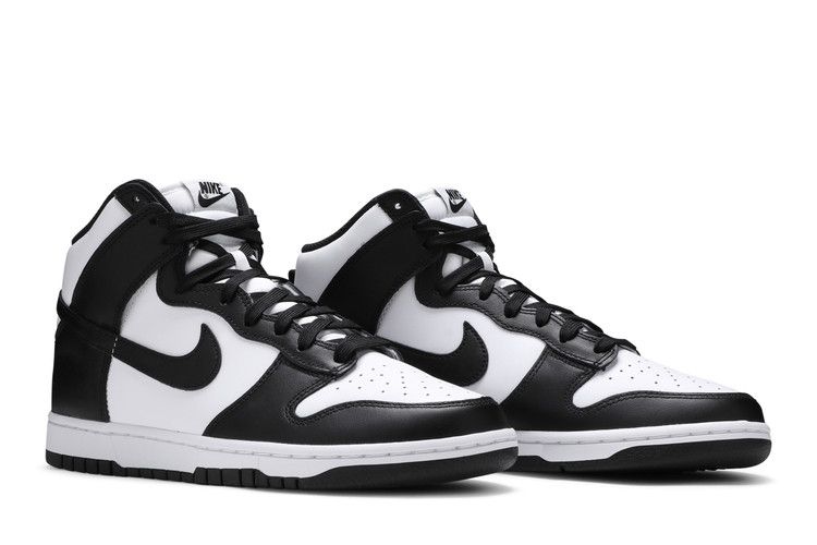 Nike Данк Хай Панда Черный Белый (2021/2024)