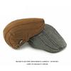 Осенняя хлопковая кепка Мужской берет Британская винтажная кепка-форвард Кепка с козырьком