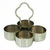 RSINC Держатель для риса, ханди, кумкума из стали Chowmukh - 1 шт.