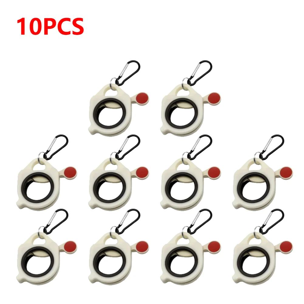 30/15/1 шт. Флуоресцентный органайзер для кабельных стяжек, ремешок для кабелей, держатель для хранения, портативный, сверхпрочный, инструмент для хранения кабельных стяжек на молнии для наружного использования