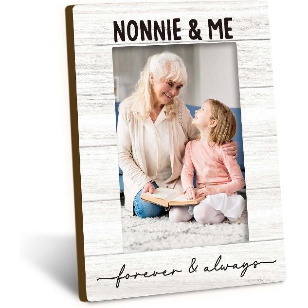 Papi and Me Forever and Always 4x6 Picture Frame, Papi Gifts for Grandpa for Father Okay Day from Grandkids, Grandpa Grandkids Photo Frame, PapiGift