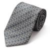 MICHIKO LONDON Brand Made In Nishijin Jacquard Woven Dots [MICHIKO LONDON] Necktie, Japan, Weave, 100% Silk, Weave, Pattern, (B Pattern Gray)