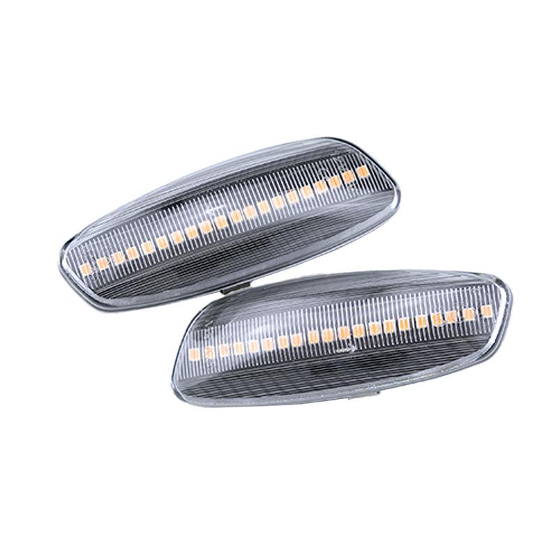 For Peugeot 207 308 3008 5008 RCZ For Citroen C3 C4 C5 DS3 DS4 Car LED Dynamic Turn Signal Blinker Side Marker Fender Light