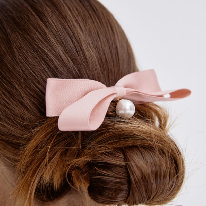 TATIANA Pearl Ribbon Hair pin HB2205